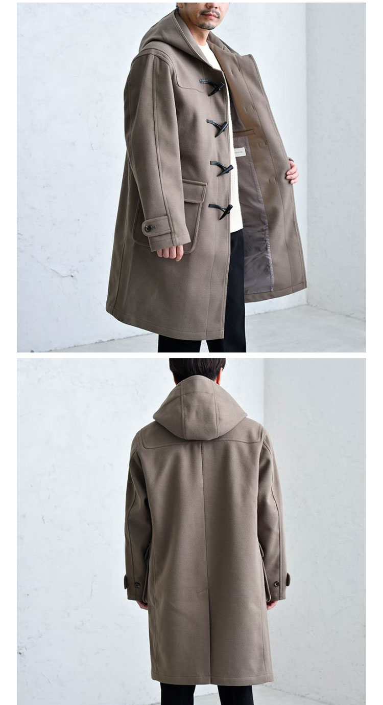 楽天市場】メルトンダッフルコート : AUEN