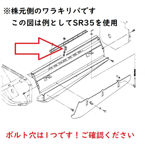 楽天市場】クボタ kubota くぼた 純正 コンバイン わら切刃 セツダンバ