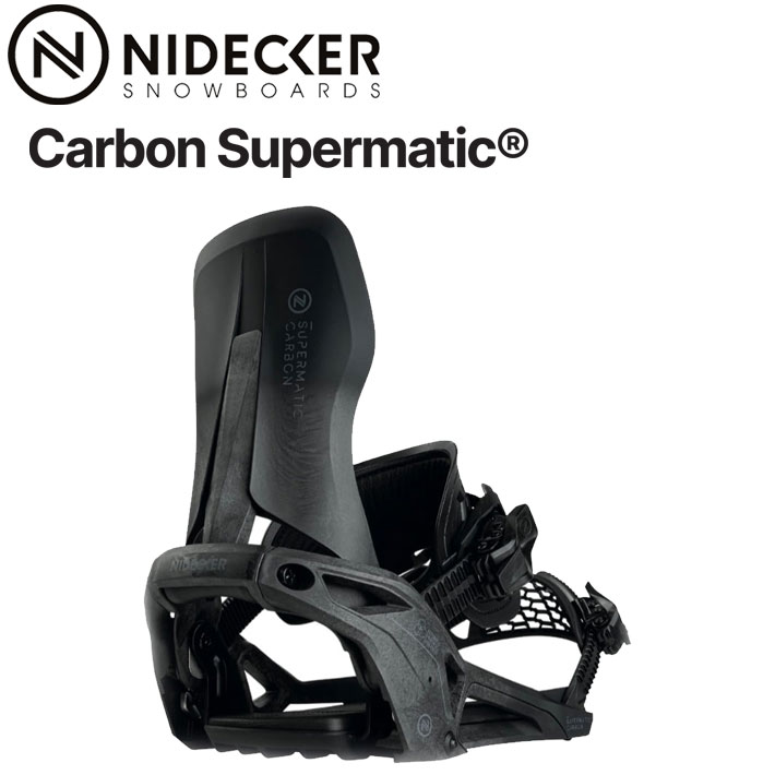 楽天市場】25-26 NIDECKER ナイデッカー ビンディング Carbon