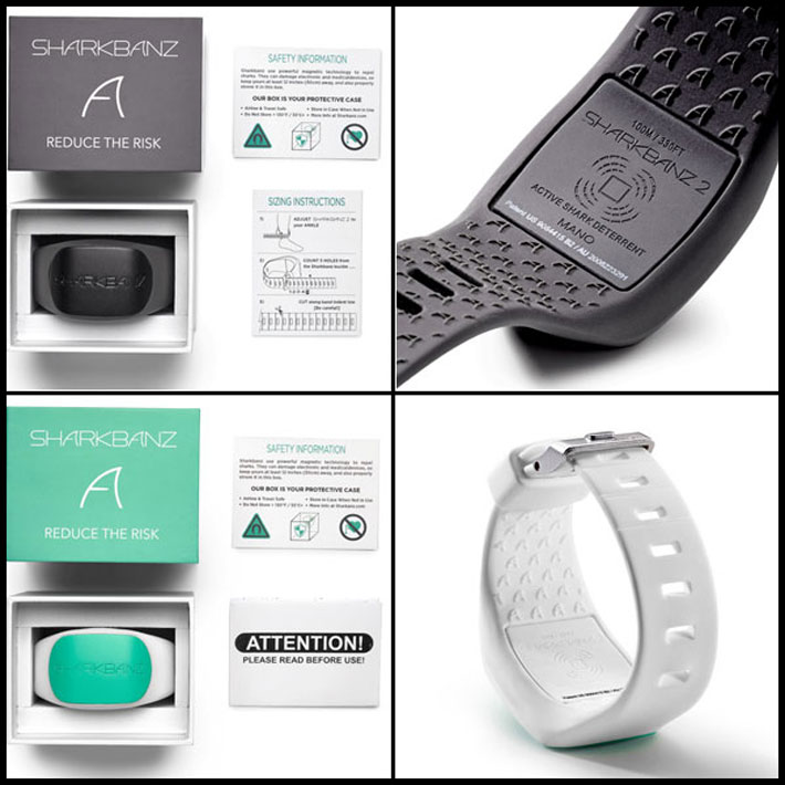 楽天市場】SHARKBANZ2 シャークバンズ2 サメ避けバンド サメ対策 強力
