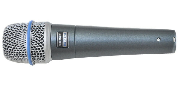 楽天市場】（SHURE）ダイナミックマイク BETA57A : 楽器PLAZA