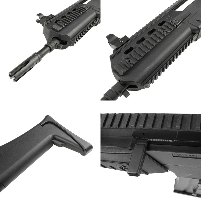楽天市場】SRC H&K XM8-R フルサイズ電動ガン ライフル NV Black (JP