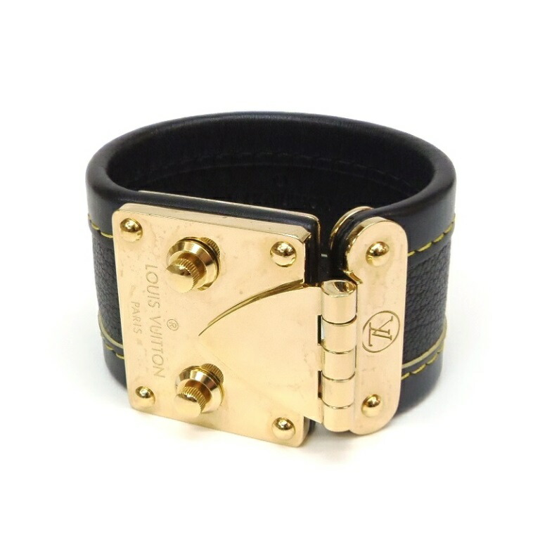 楽天市場】ﾙｲ・ｳﾞｨﾄﾝ ﾌﾞﾚｽﾚｯﾄ ﾌﾞﾗｽﾚ・ｾﾘｭｰﾙ M92750 黒 ｽﾊﾘ 【中古