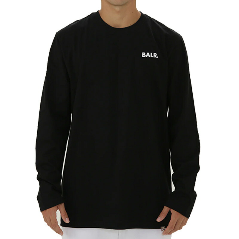 楽天市場】BALR. ボーラー ロンT 長袖Tシャツ メンズ ブラック バック