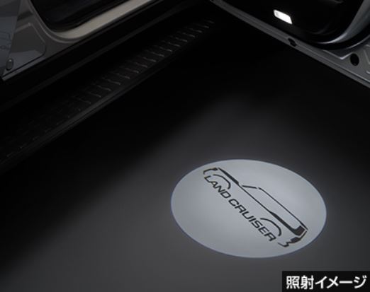 楽天市場】【トヨタ純正】 プロジェクションカーテシイルミ