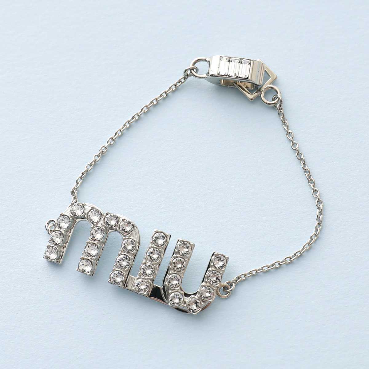 楽天市場】MIUMIU ミュウミュウ ブレスレット 5JB297 2DNC F0OKL