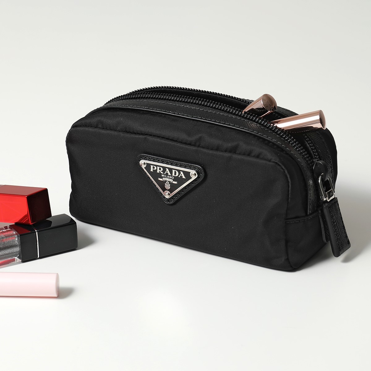 楽天市場】PRADA プラダ ポーチ 2NA046 2DMH レディース ReNylon