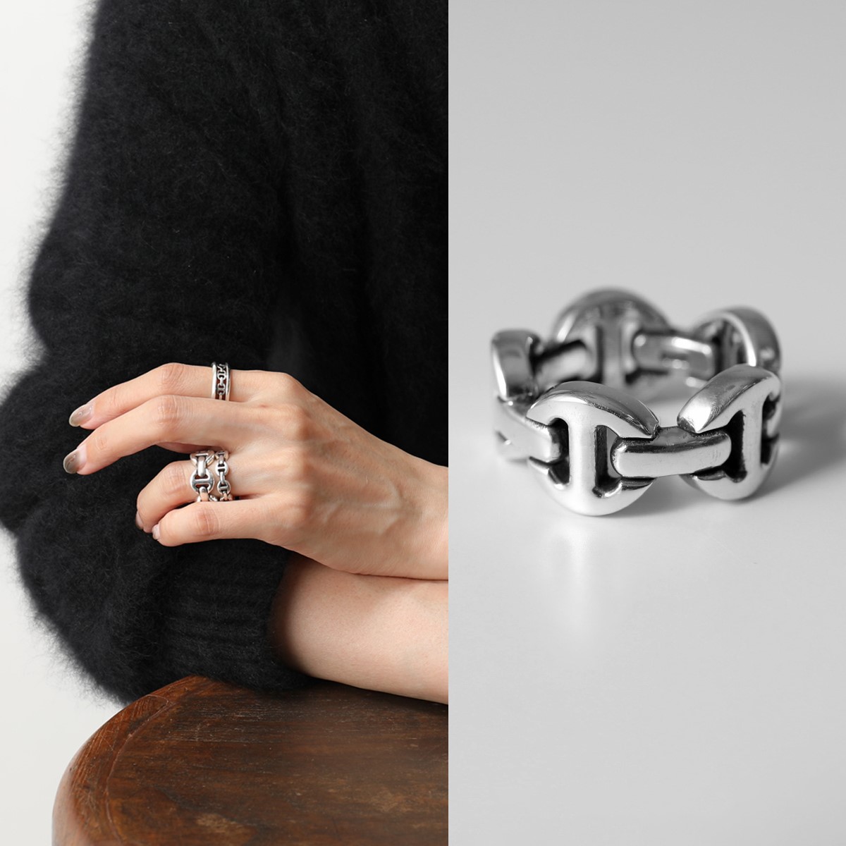 楽天市場】HOORSENBUHS ホーセンブース リング DAME CLASSIC TRI-LINK