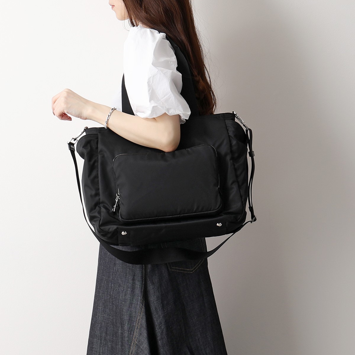 楽天市場】PRADA プラダ ベビーバッグ 1BG102 OOO RV44 レディース Re