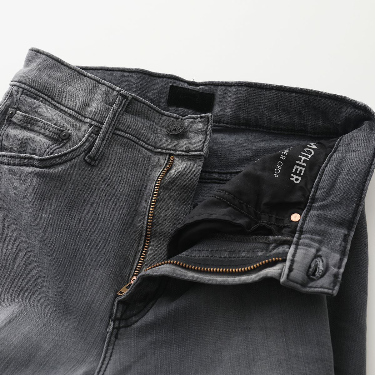 楽天市場】MOTHER マザー デニム パンツ THE INSIDER CROP STEP FRAY