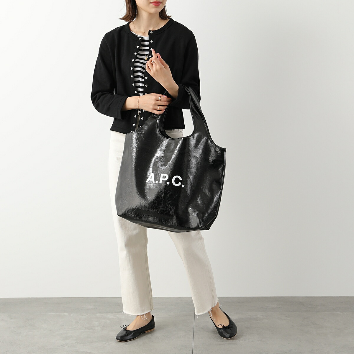 楽天市場】APC A.P.C. アーペーセー トートバッグ TOTE NINON PUABA