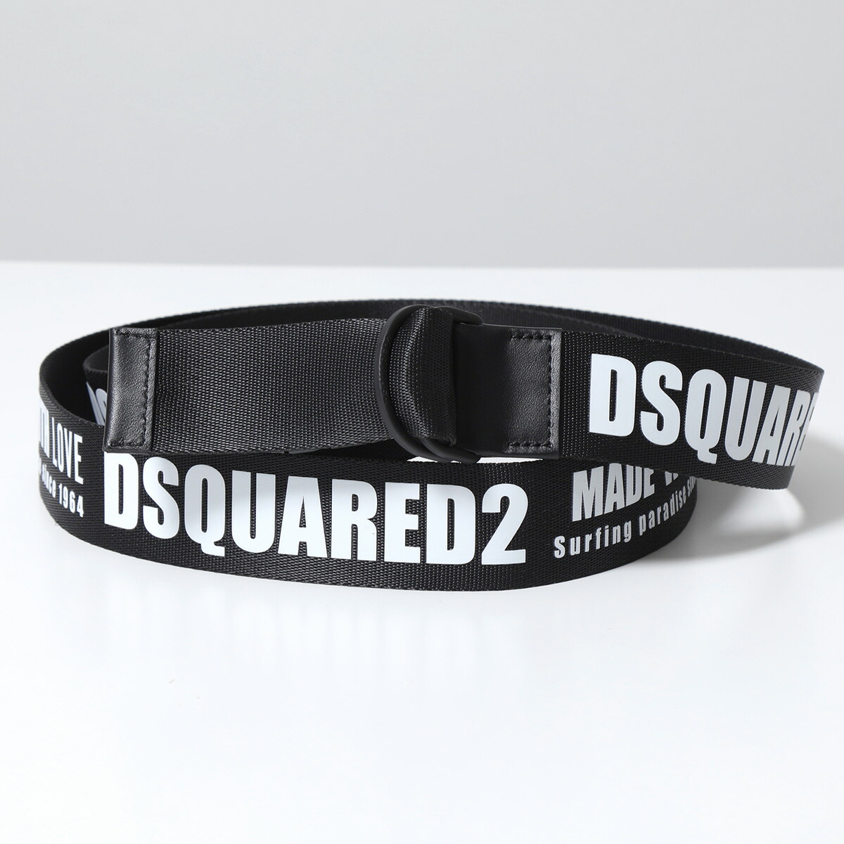 楽天市場】DSQUARED2 ディースクエアード ベルト MADE WITH LOVE BEL