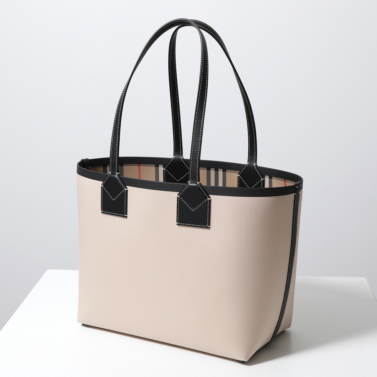 楽天市場】BURBERRY バーバリー トートバッグ HERITAGE TOTE