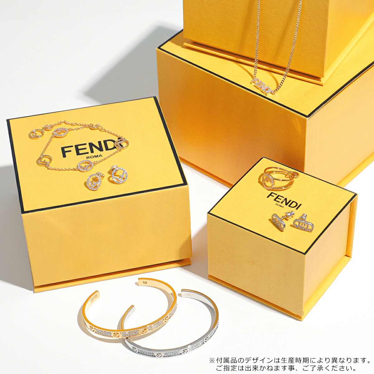 楽天市場】FENDI フェンディ リング BAGUETTE バゲット 8AH813 W2Y