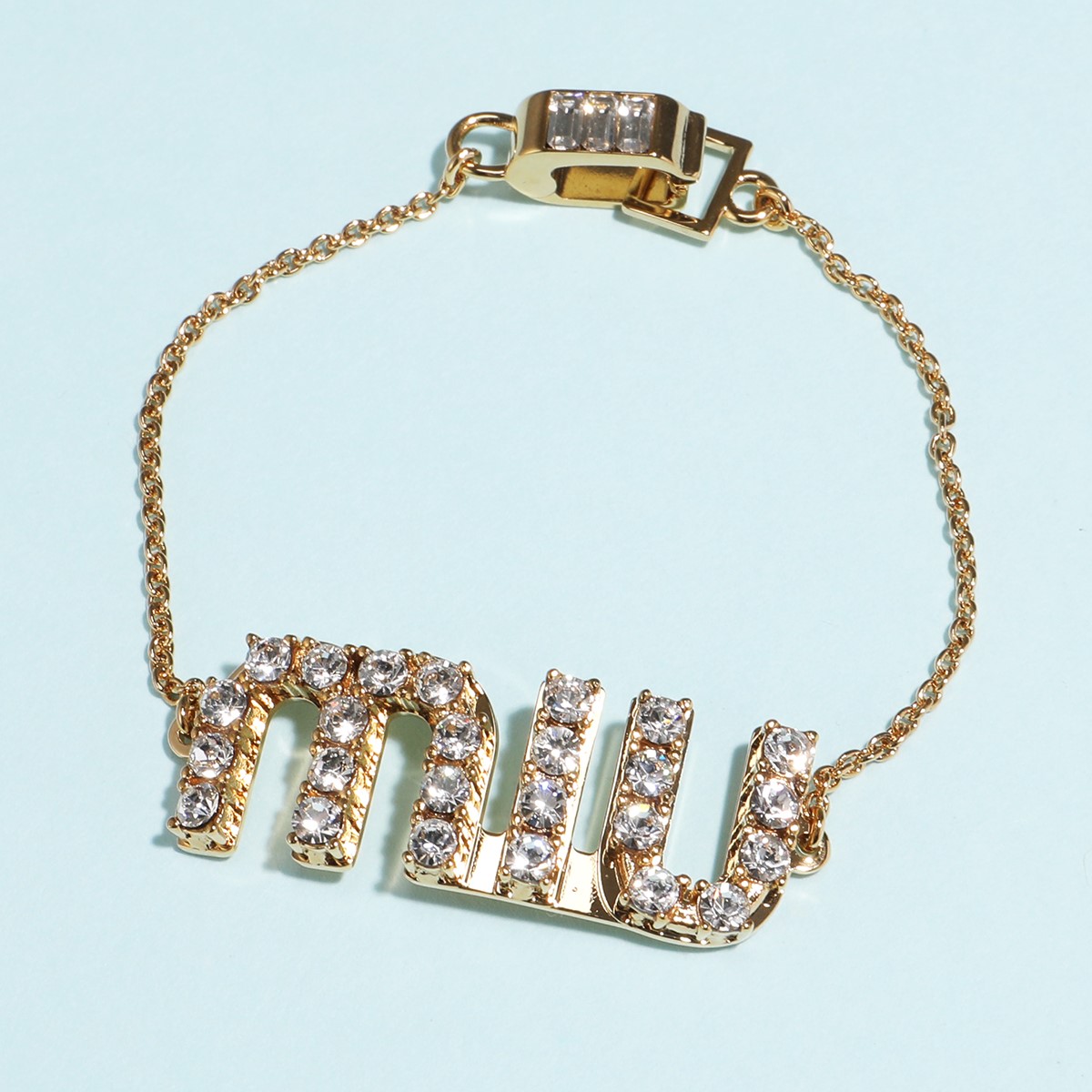 楽天市場】MIUMIU ミュウミュウ ブレスレット 5JB297 2DNC F0NXA