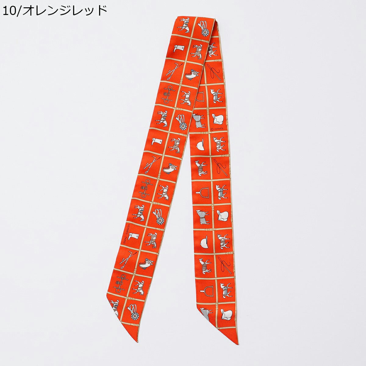 楽天市場】HERMES エルメス ツイリー スカーフ 061356S レディース