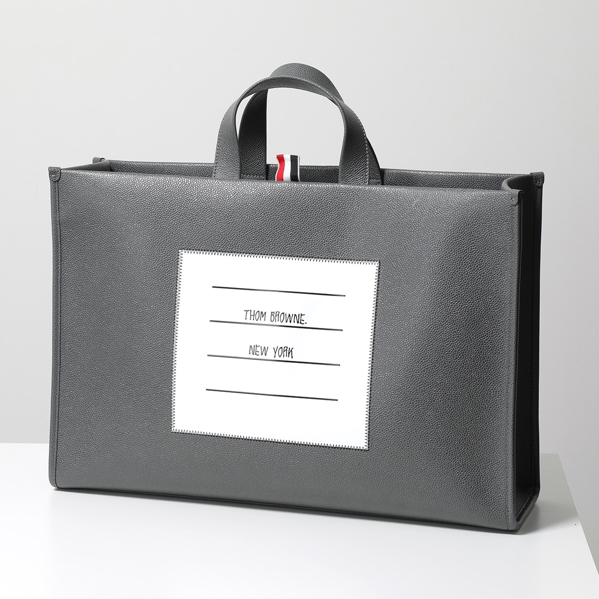 楽天市場】THOM BROWNE トムブラウン トートバッグ SQUARED TOTE W