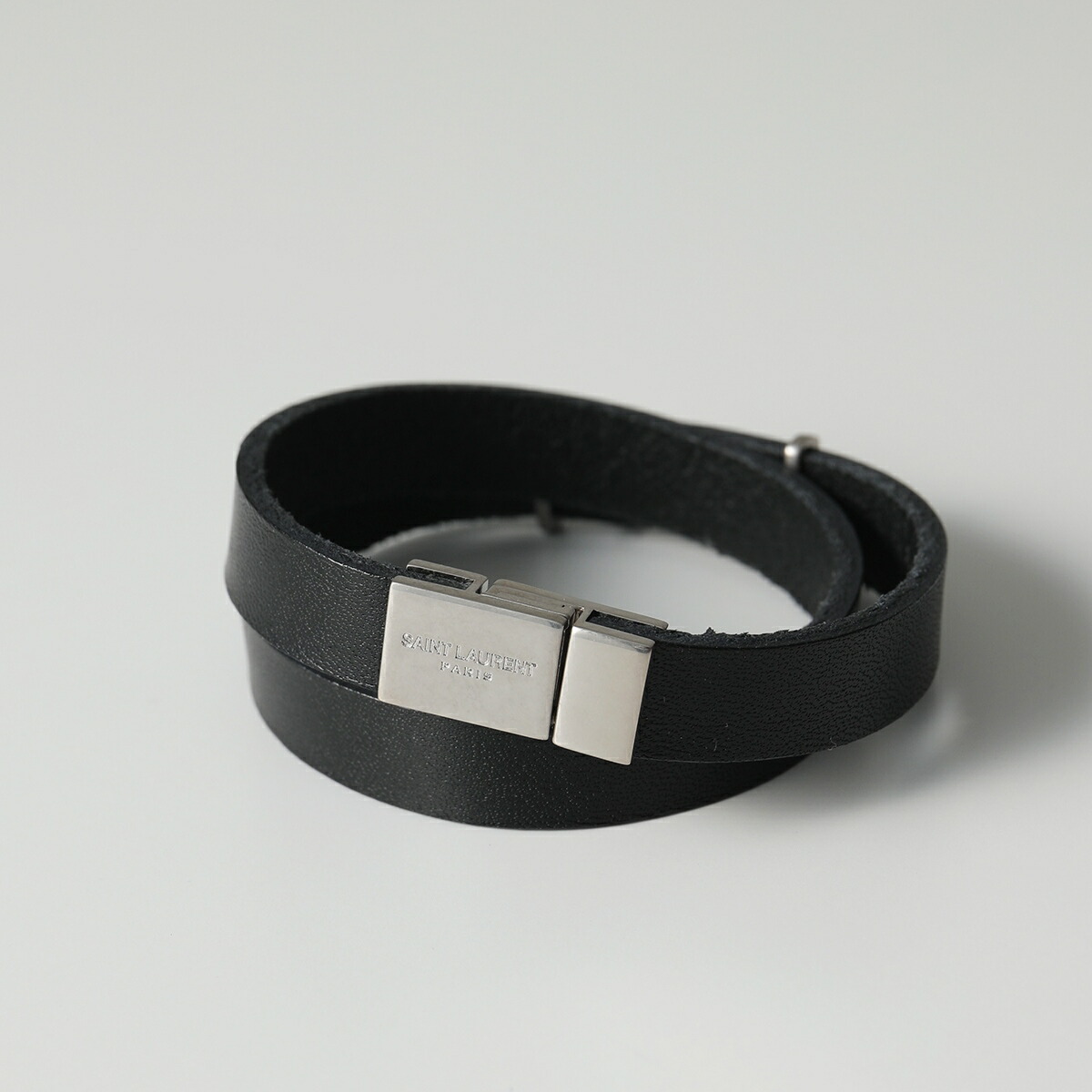 楽天市場】SAINT LAURENT サンローラン ダブルラップブレスレット