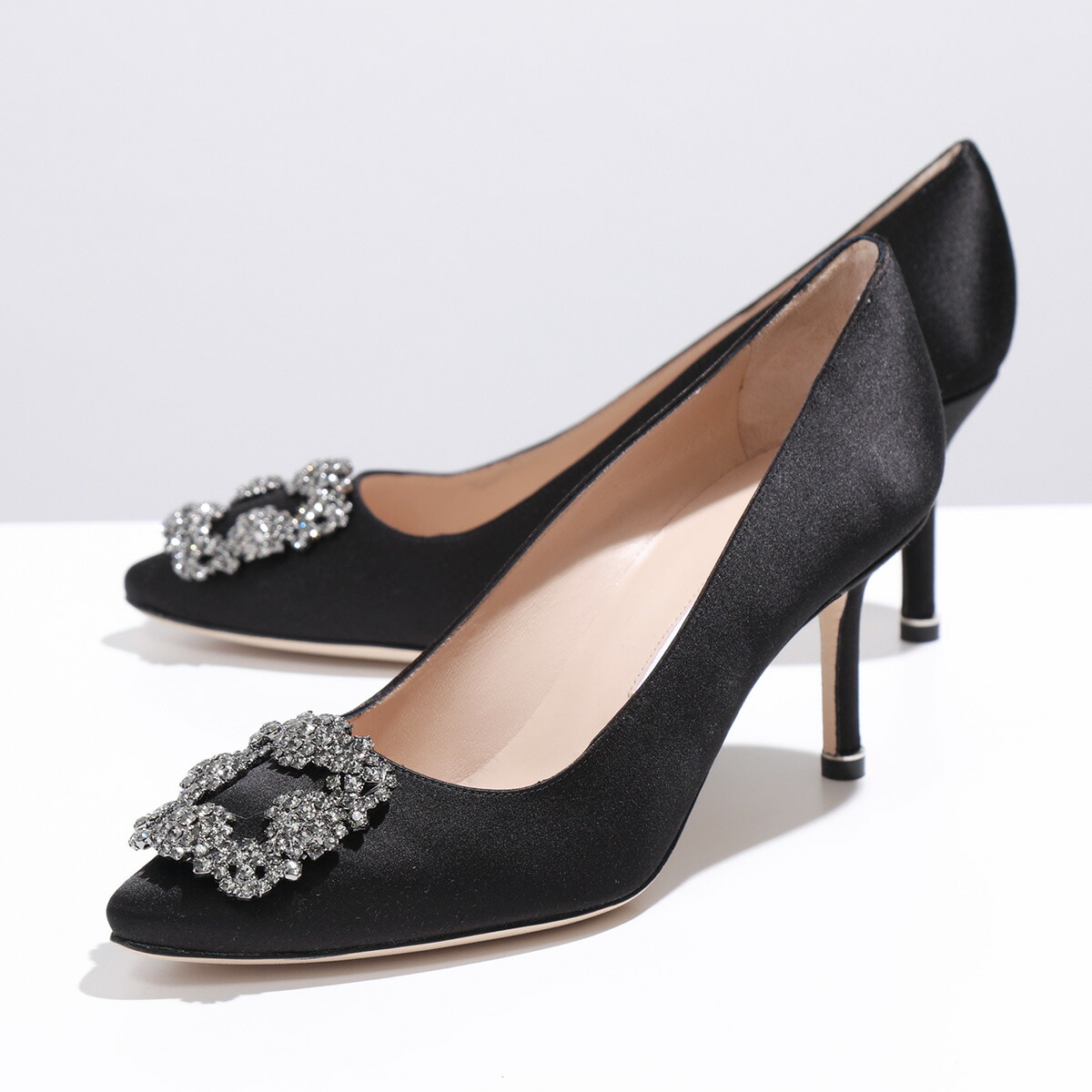 楽天市場】MANOLO BLAHNIK マノロブラニク パンプス HANGISI FMC SATIN