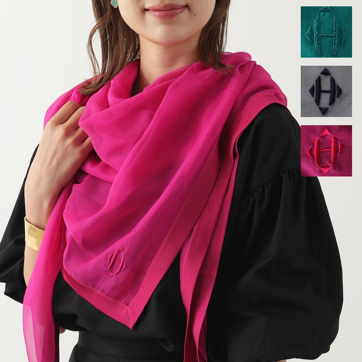 楽天市場】HERMES エルメス スカーフ カレ ジェアン 140×140 CARRE