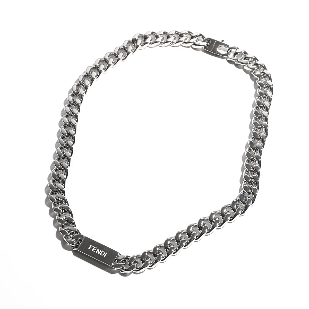 楽天市場】FENDI フェンディ ネックレス 7AJ544 B08 メンズ チェーン