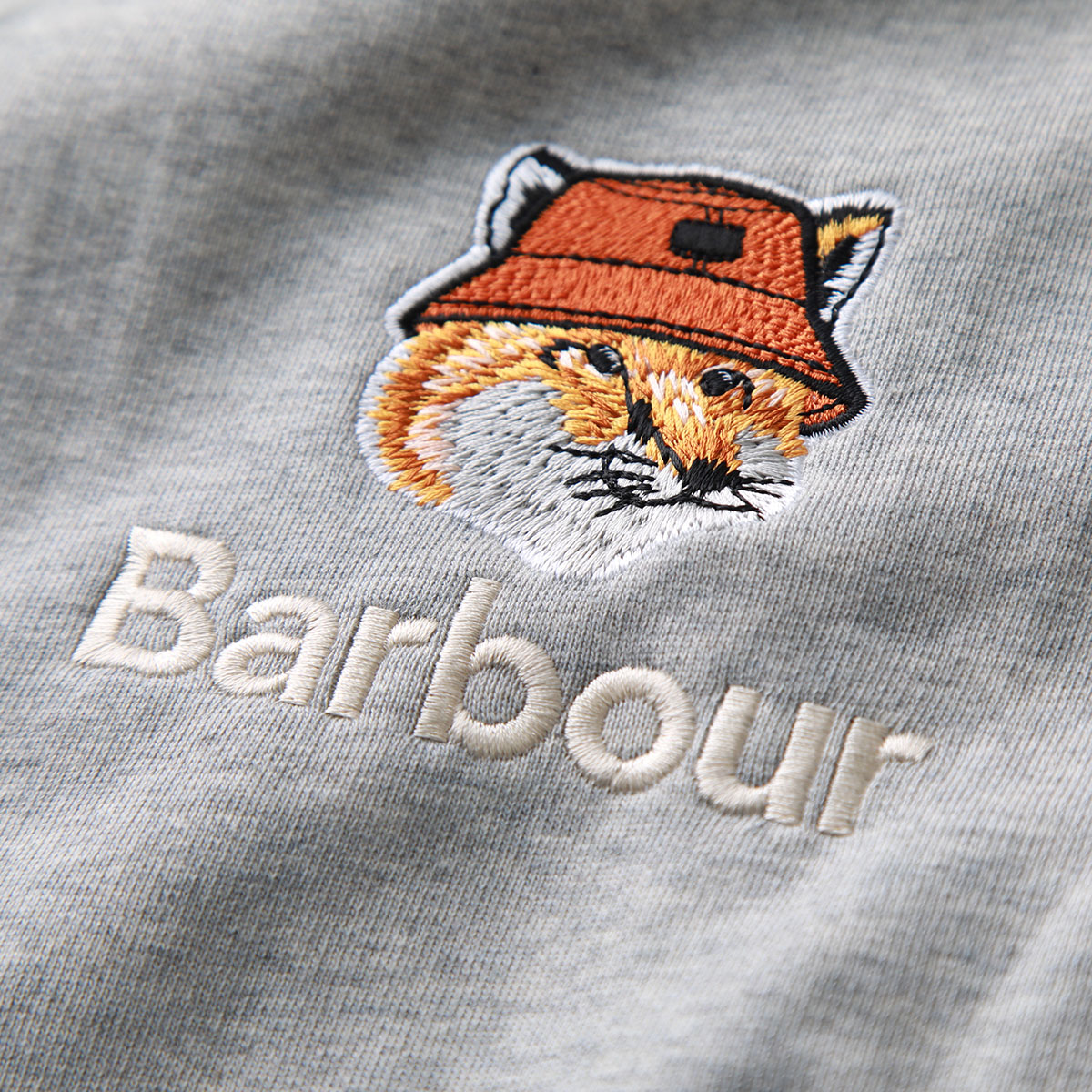 楽天市場】MAISON KITSUNE×Barbour メゾンキツネ バブアー パーカー