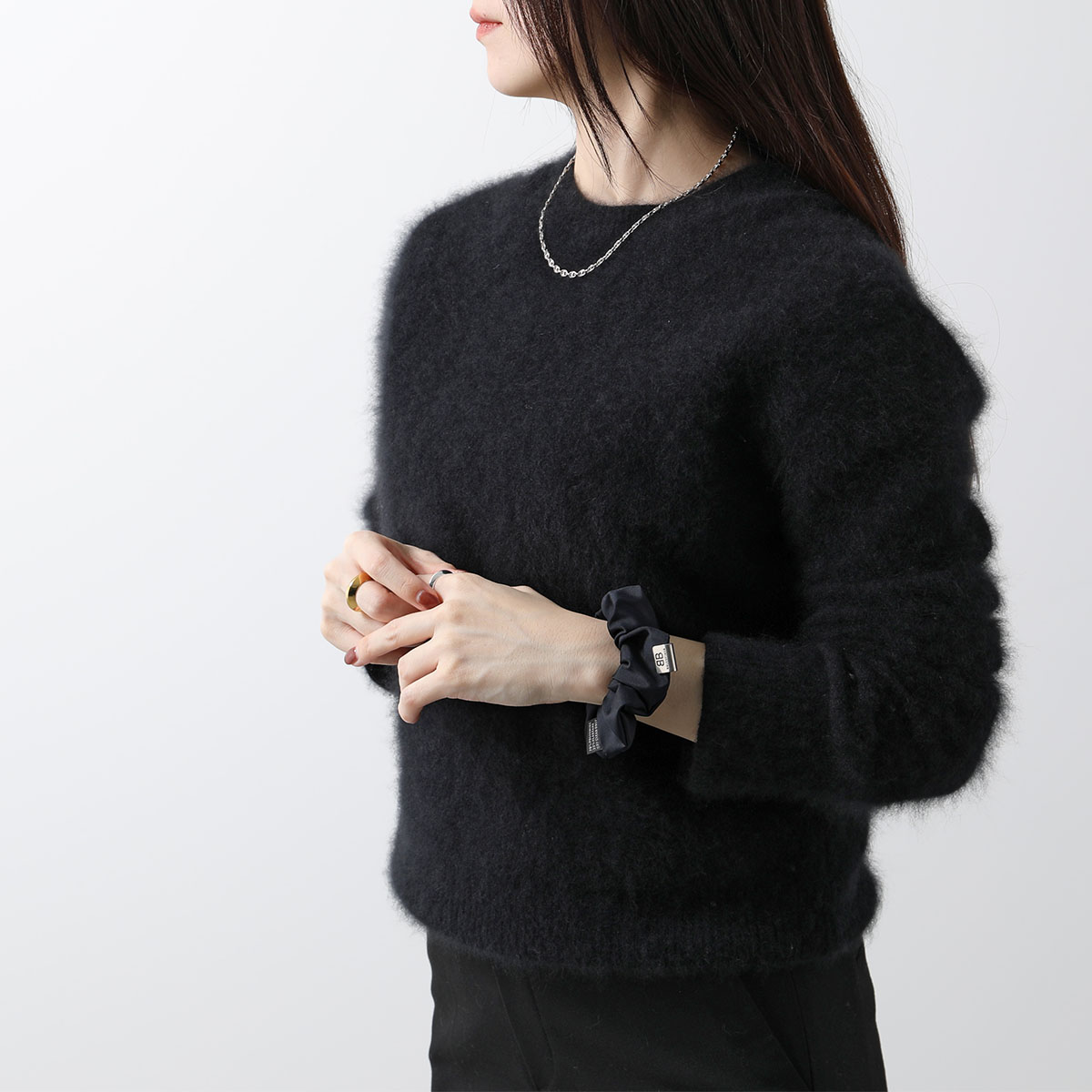 楽天市場】BALENCIAGA バレンシアガ シュシュ HOLLI SCRUNCHIE S ホリ