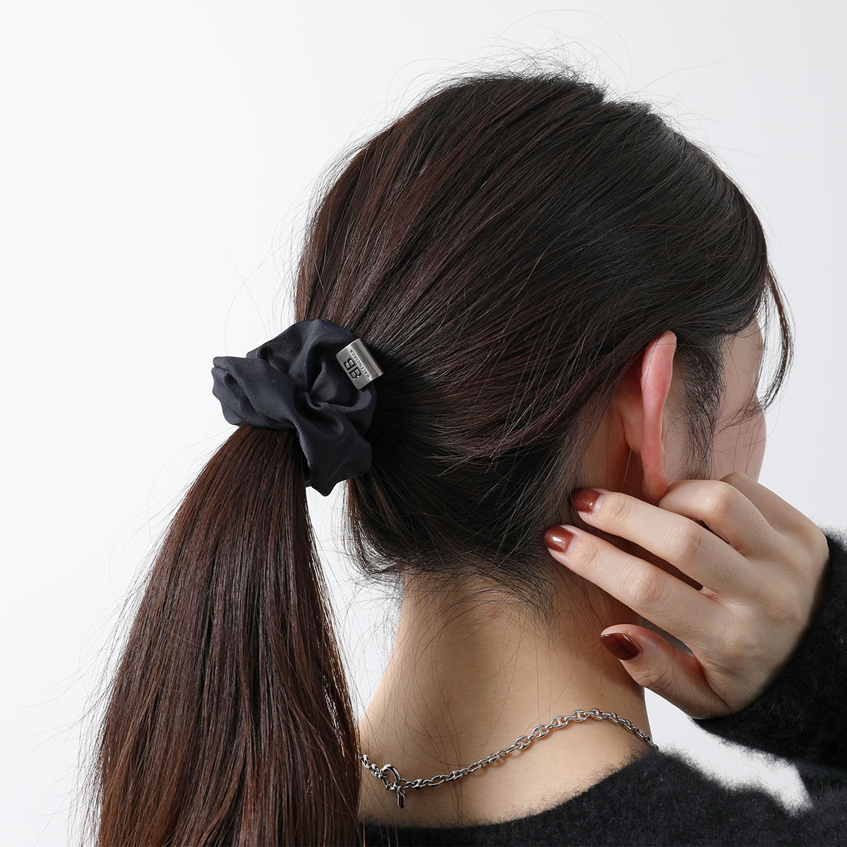 楽天市場】BALENCIAGA バレンシアガ シュシュ HOLLI SCRUNCHIE S ホリ