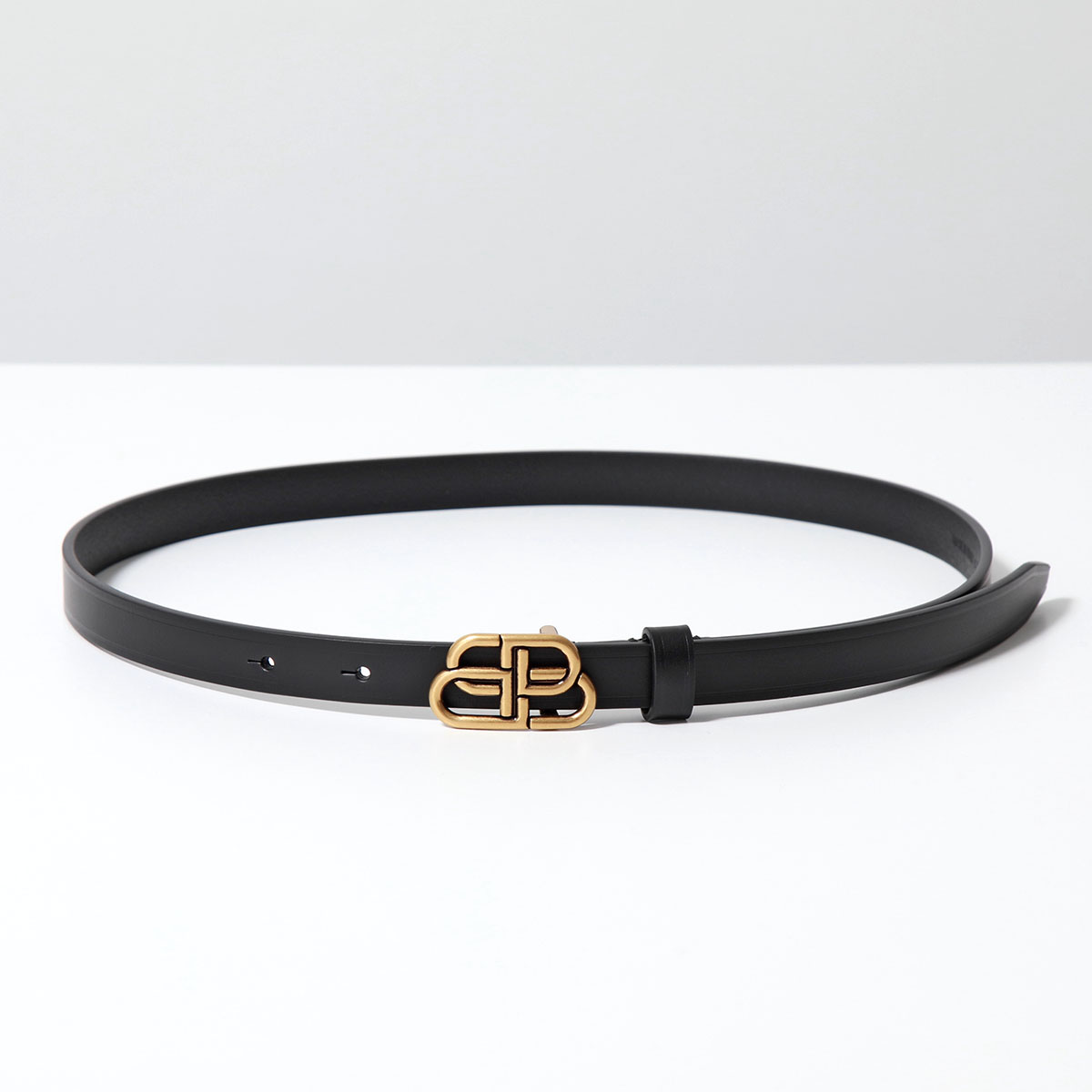 楽天市場】BALENCIAGA バレンシアガ ベルト BB EX THIN BELT 673513