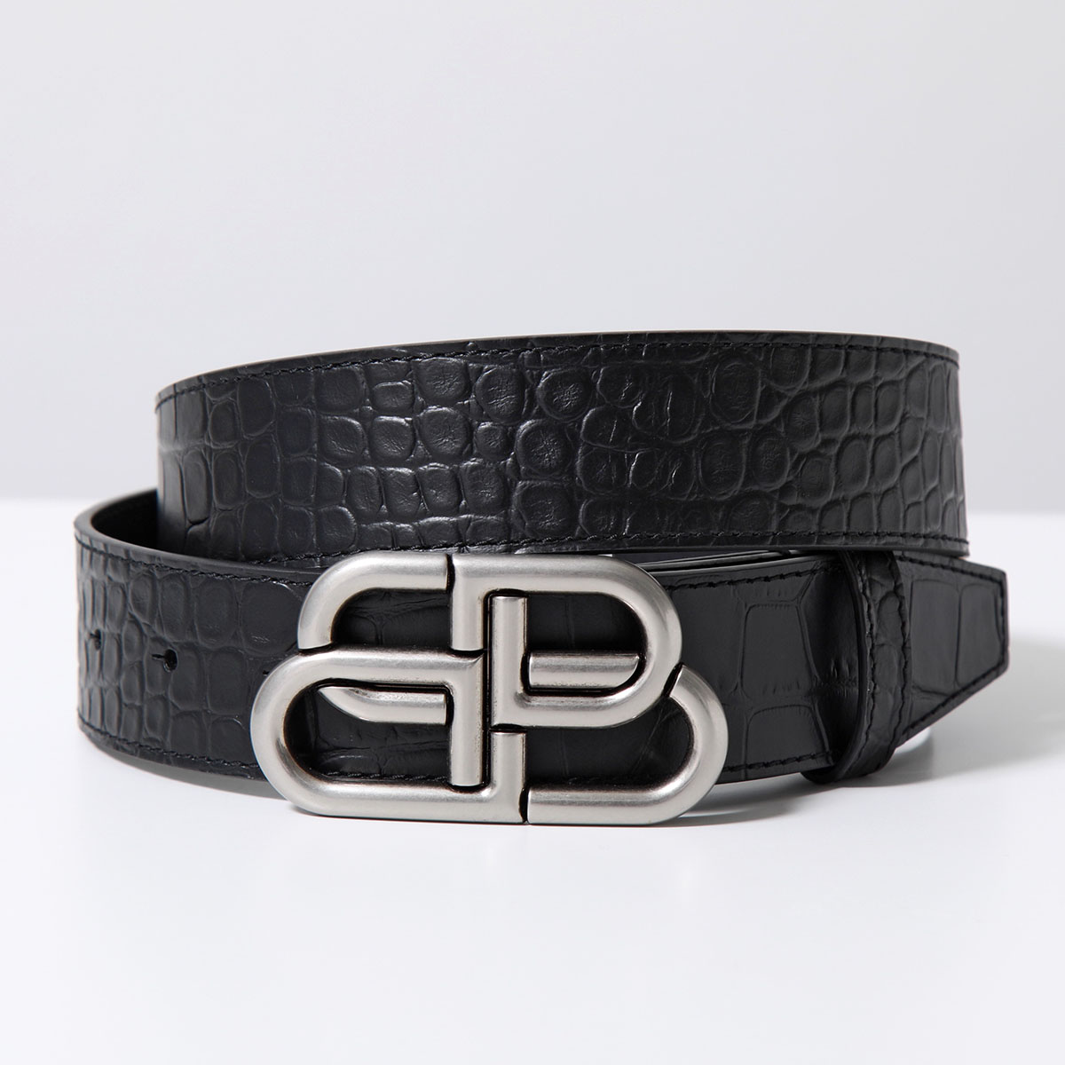 楽天市場】BALENCIAGA バレンシアガ ベルト 570370 1ROBY メンズ