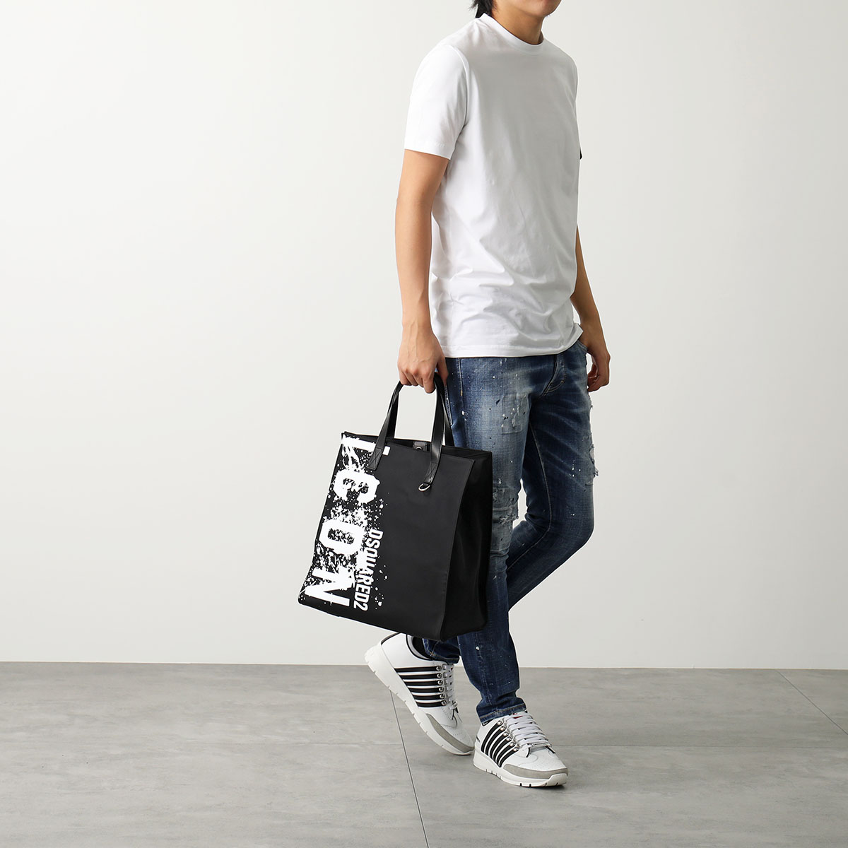 楽天市場】DSQUARED2 ディースクエアード トートバッグ ICON SPLASH