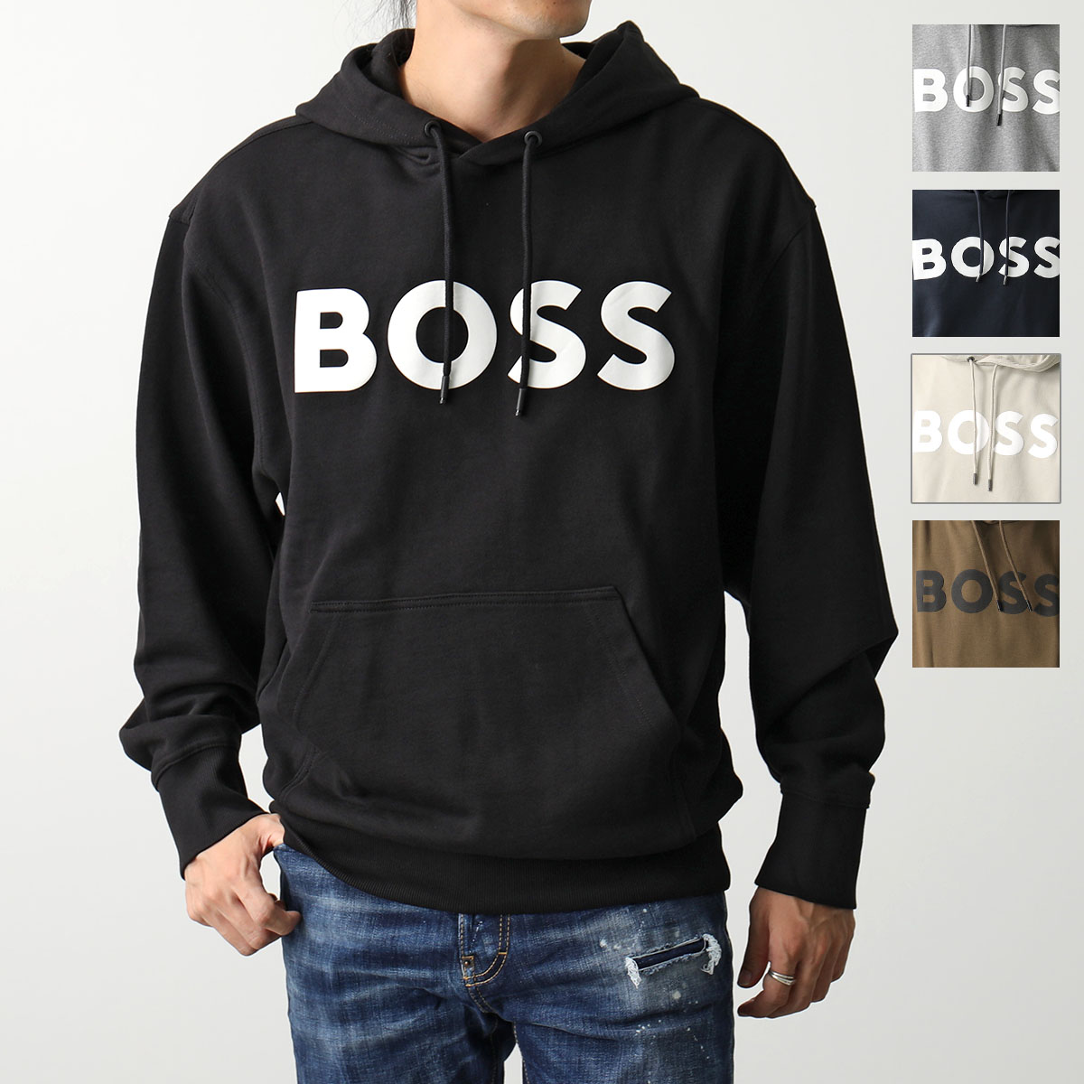 楽天市場】HUGO BOSS ヒューゴボス パーカー 50487134 メンズ ORANGE