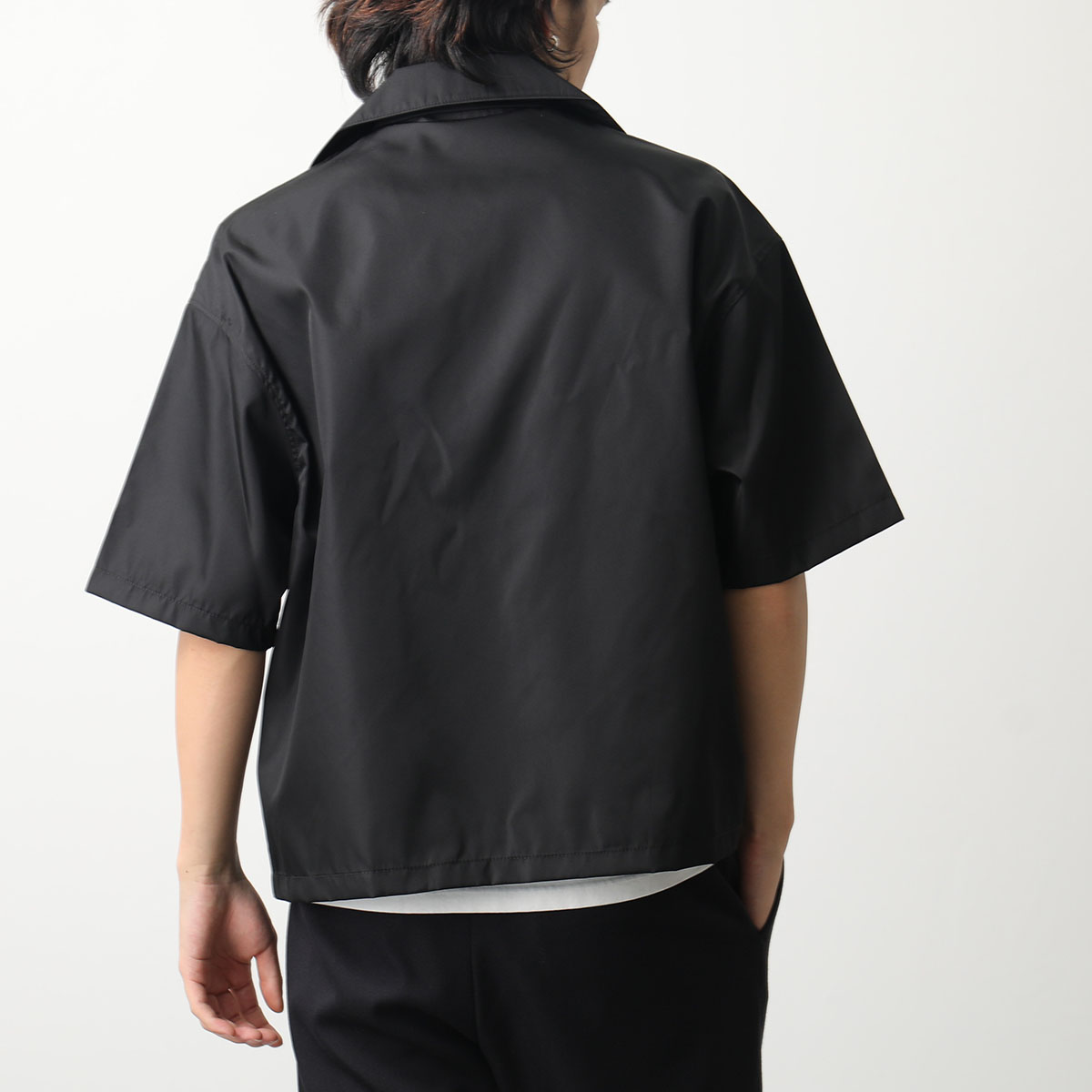 楽天市場】PRADA プラダ 半袖 シャツ SC449 1WQ8 メンズ ナイロン Re