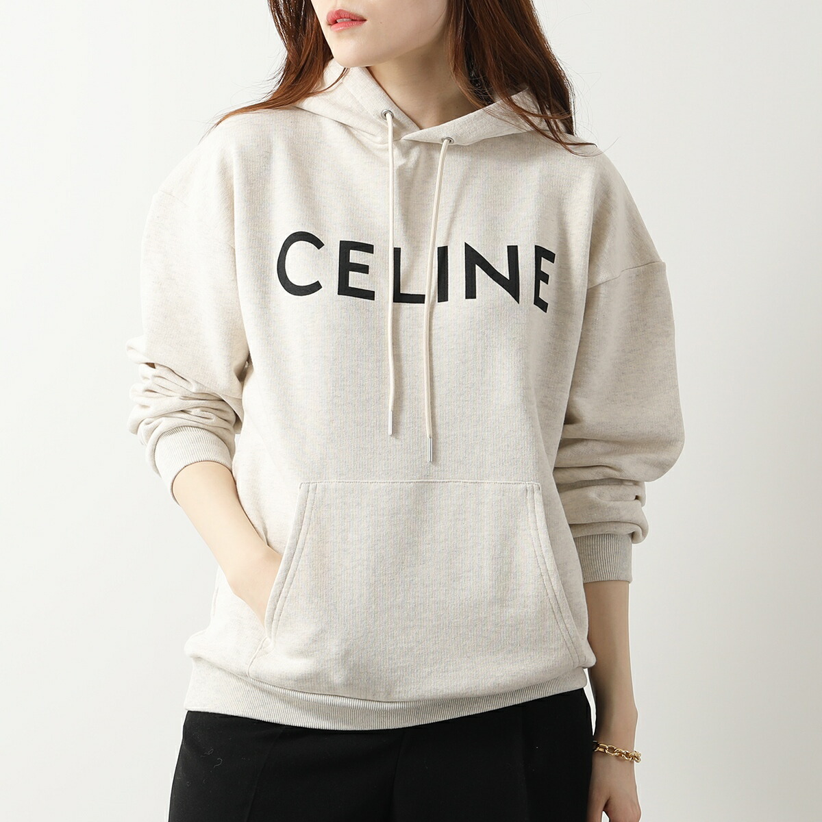 楽天市場】CELINE セリーヌ パーカー 2Y321765N.01CB レディース 長袖