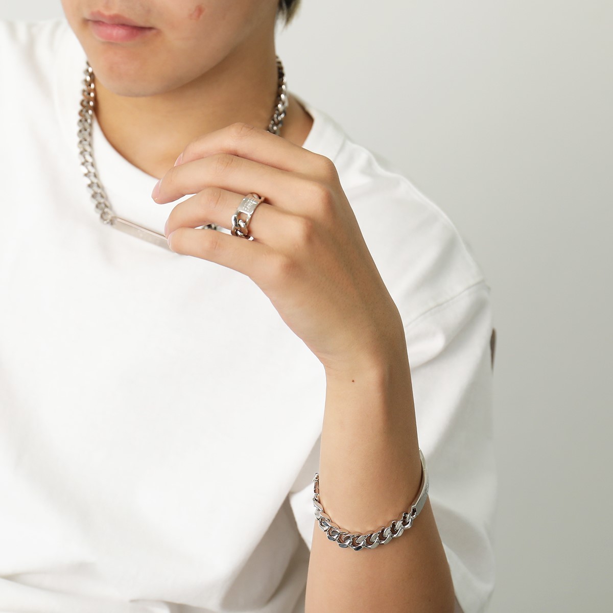 楽天市場】MM6 エムエムシックス メゾンマルジェラ チェーンリング