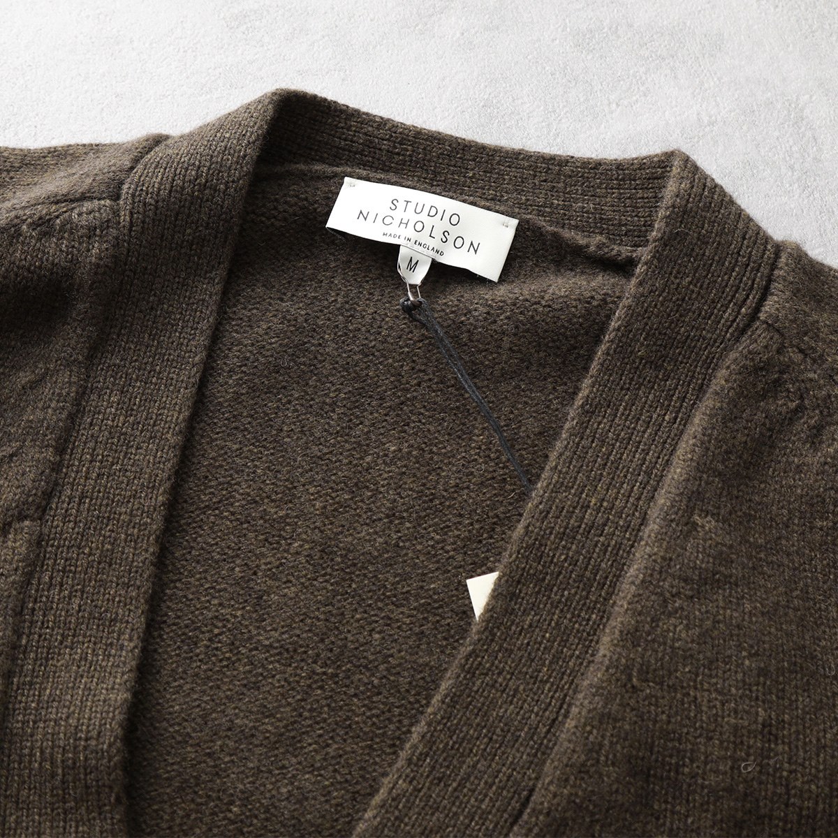 楽天市場】STUDIO NICHOLSON スタジオニコルソン カーディガン SEN SNM