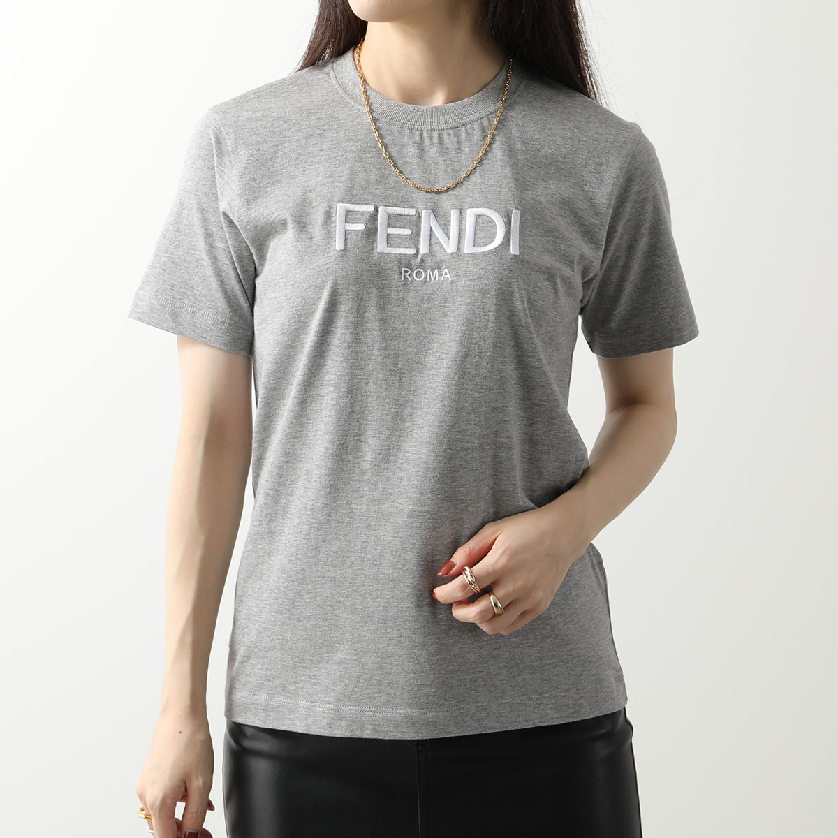 楽天市場】FENDI フェンディ 半袖Tシャツ FS7254 ALCA レディース ロゴ