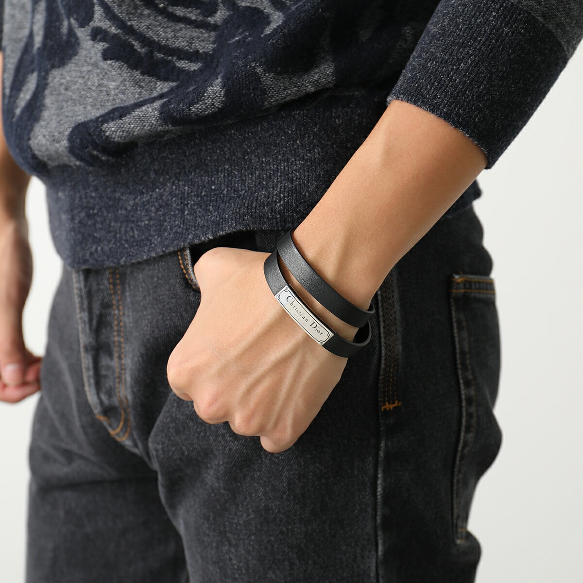 楽天市場】Dior Homme ディオール オム ブレスレット B1896HOMLE