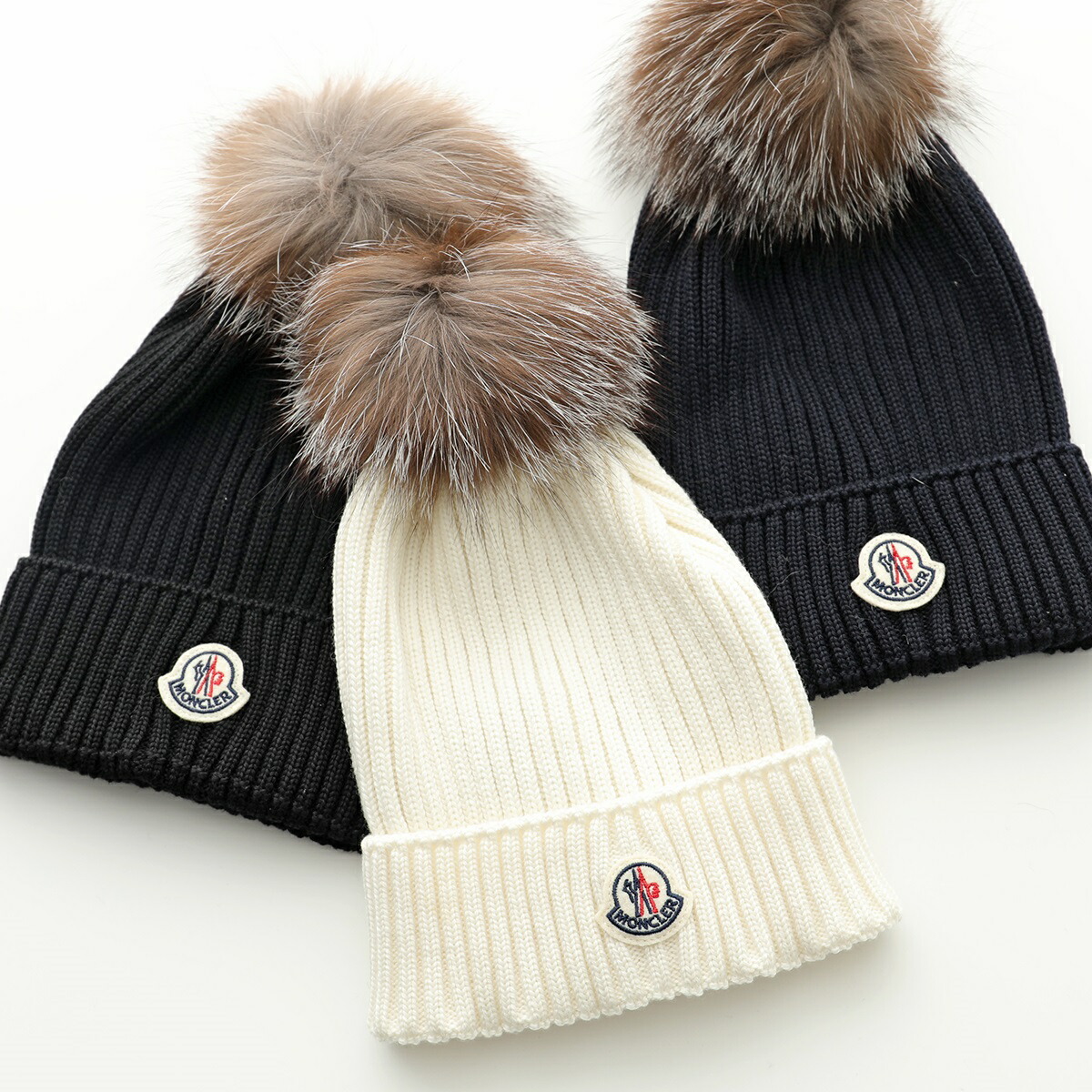楽天市場】MONCLER KIDS モンクレール キッズ ニット帽 3B00028 04S01