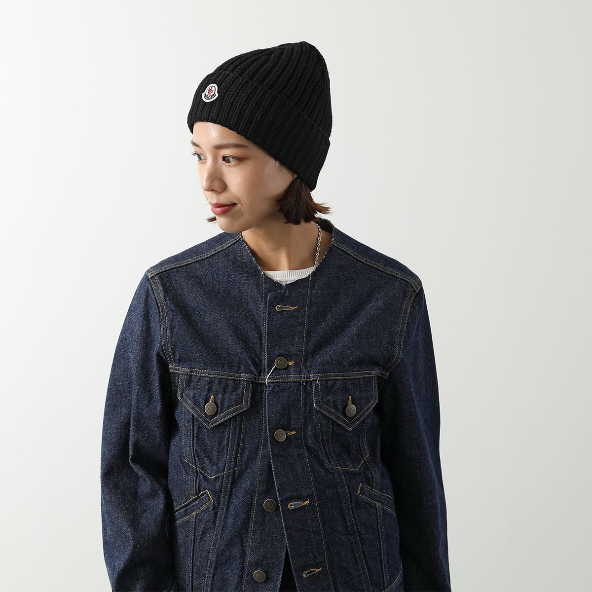楽天市場】MONCLER モンクレール ニット帽 3B00048 M1131 レディース