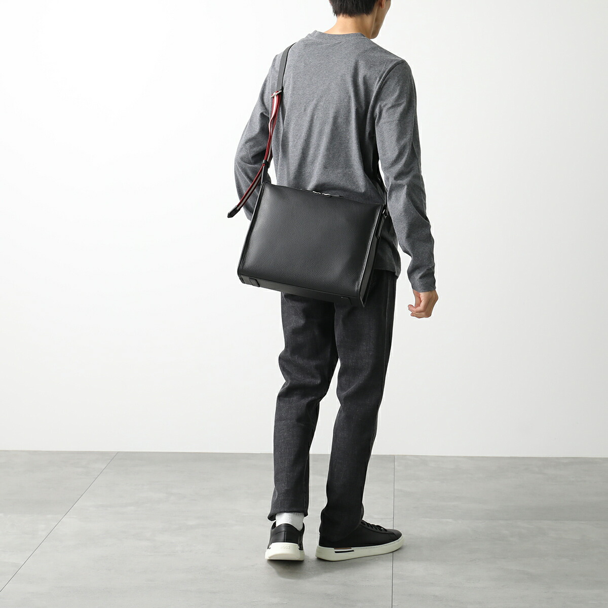 楽天市場】BALLY バリー ショルダーバッグ CODE MESSENGER メンズ