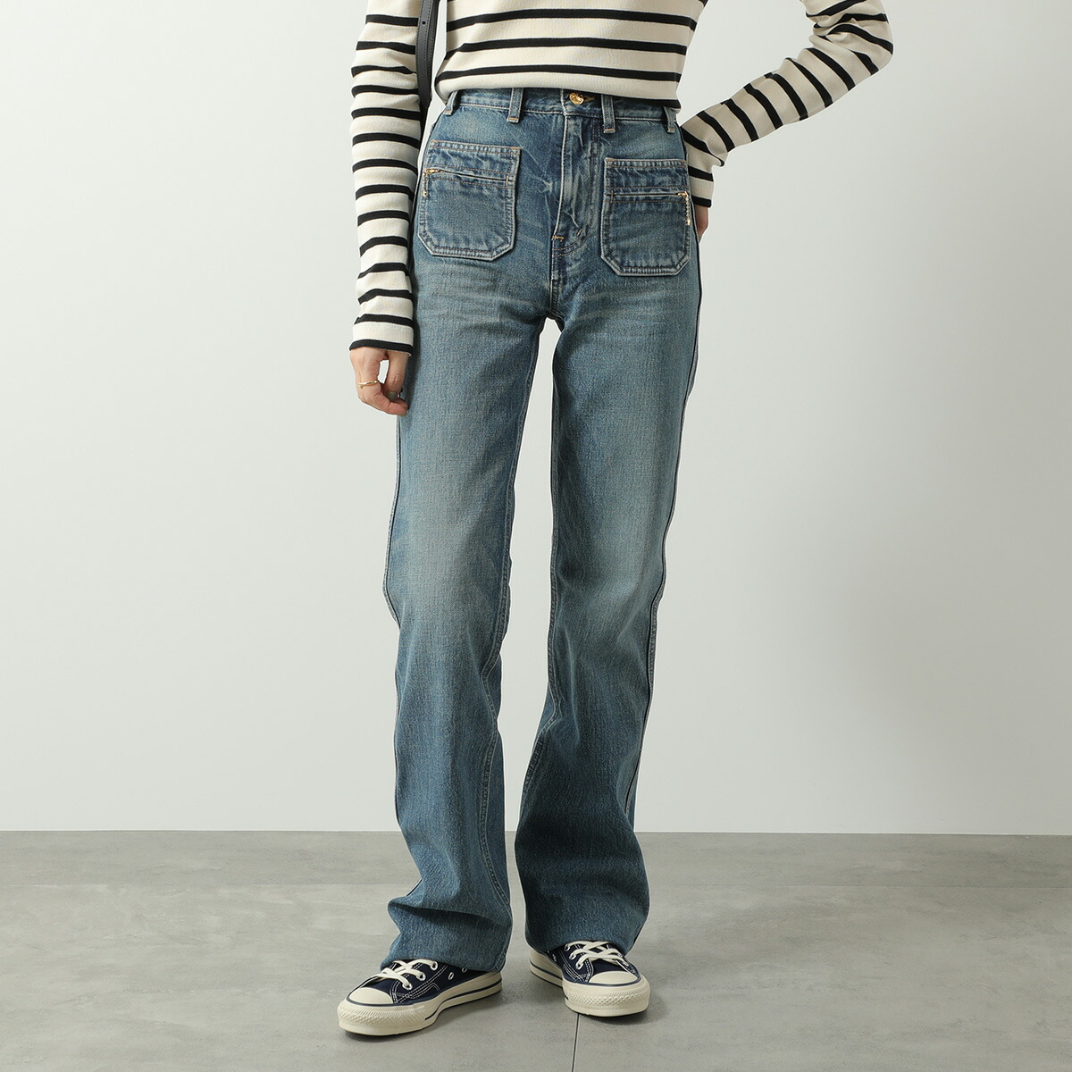 楽天市場】CELINE セリーヌ ジーンズ 2N79B519X.08EL レディース