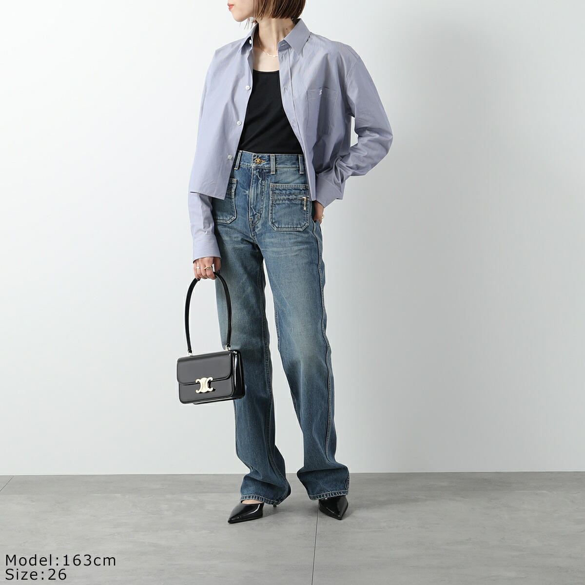 楽天市場】CELINE セリーヌ ジーンズ 2N79B519X.08EL レディース