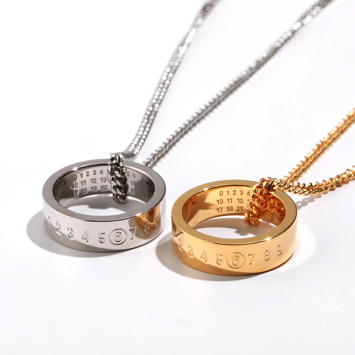 楽天市場】MM6 エムエムシックス メゾンマルジェラ ペンダントリング