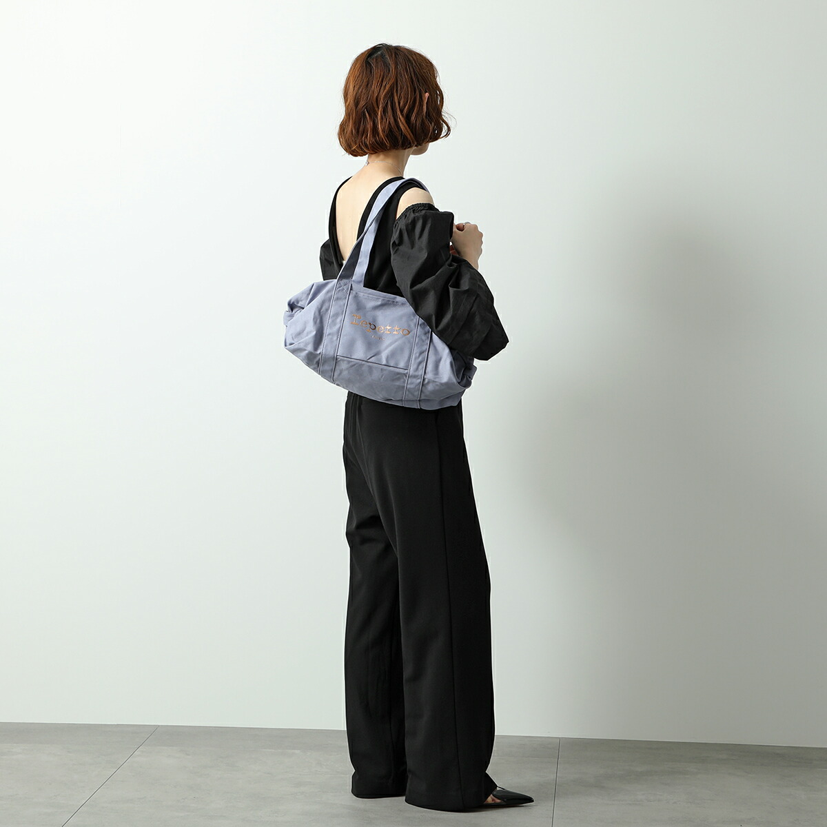 楽天市場】repetto レペット ハンドバッグ Cotton Duffle bag Size M