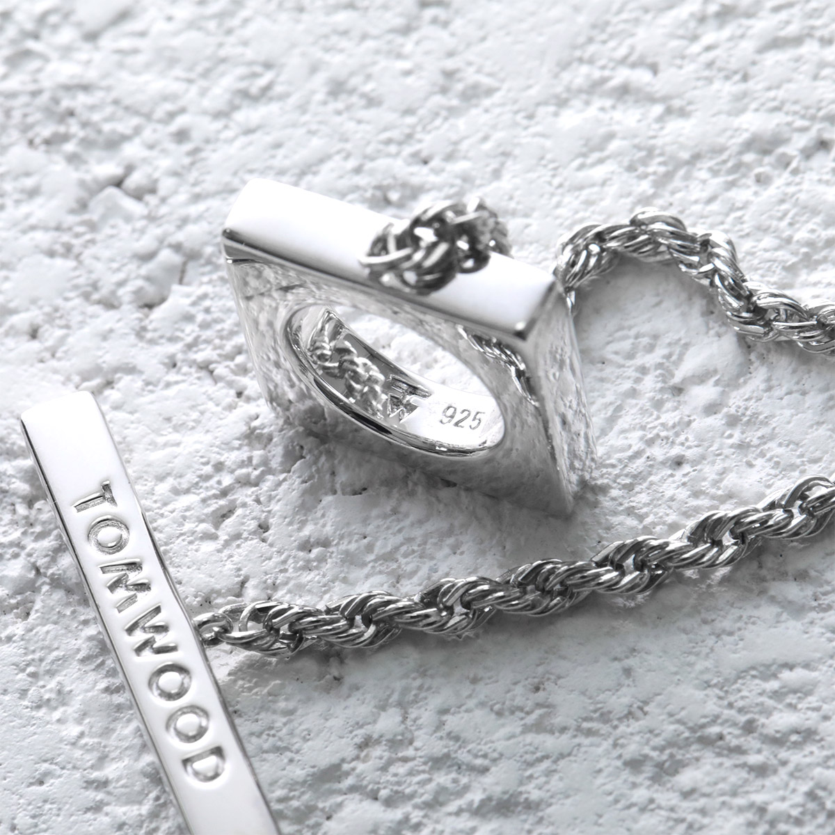 楽天市場】TOMWOOD トムウッド ブレスレット Square Rope Bracelet