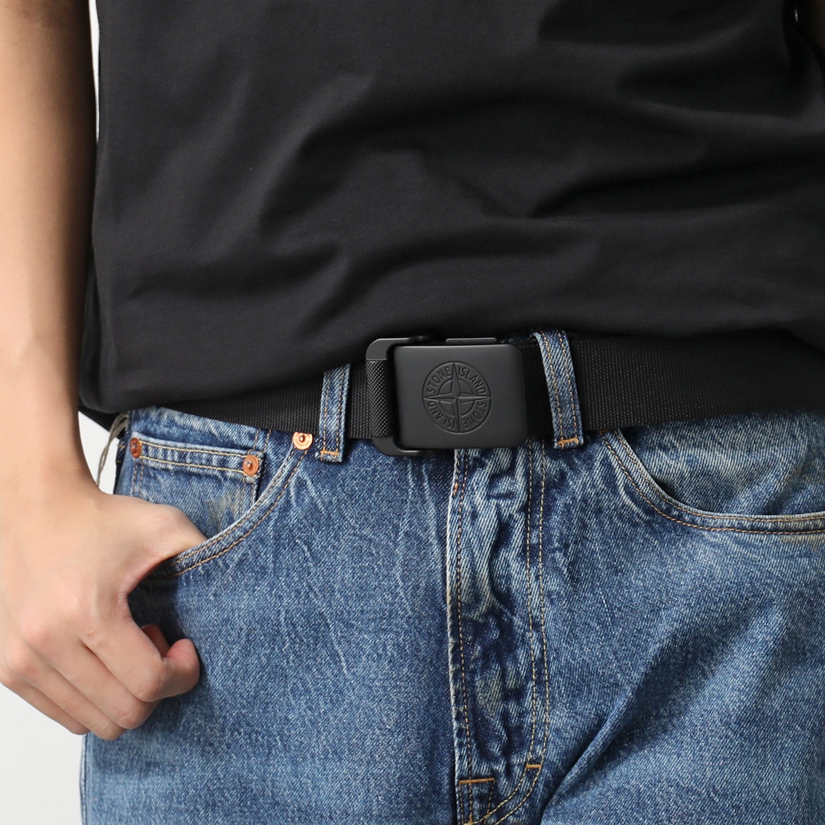 楽天市場】STONE ISLAND ストーンアイランド ベルト K1S159300948