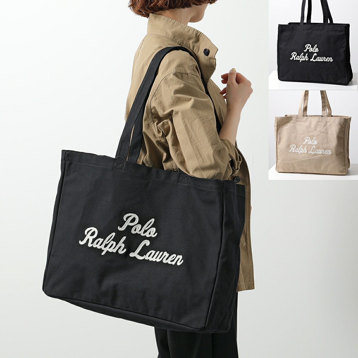 楽天市場】Polo Ralph Lauren ポロラルフローレン トートバッグ