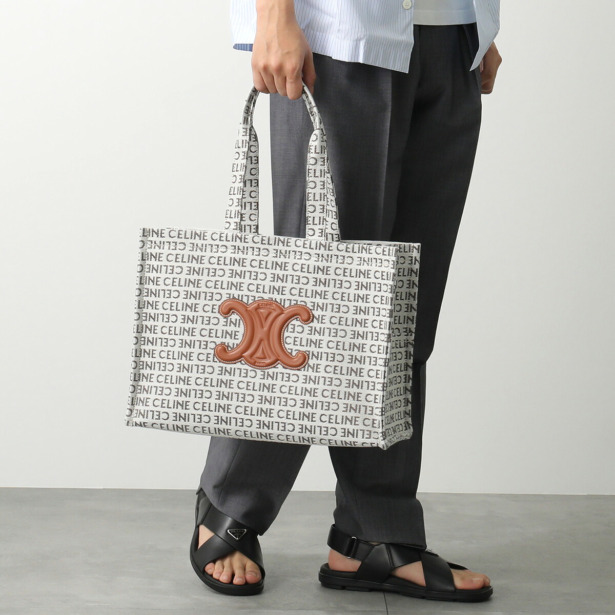 楽天市場】CELINE セリーヌ トートバッグ Large Cabas ラージ カバ