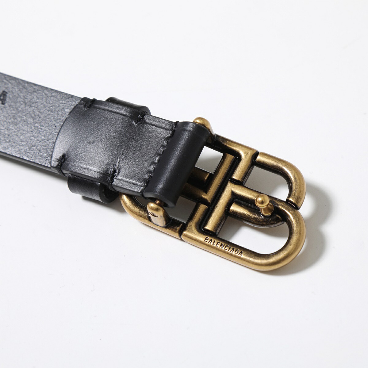 楽天市場】BALENCIAGA バレンシアガ ベルト BB THIN BELT 581690 1CH04